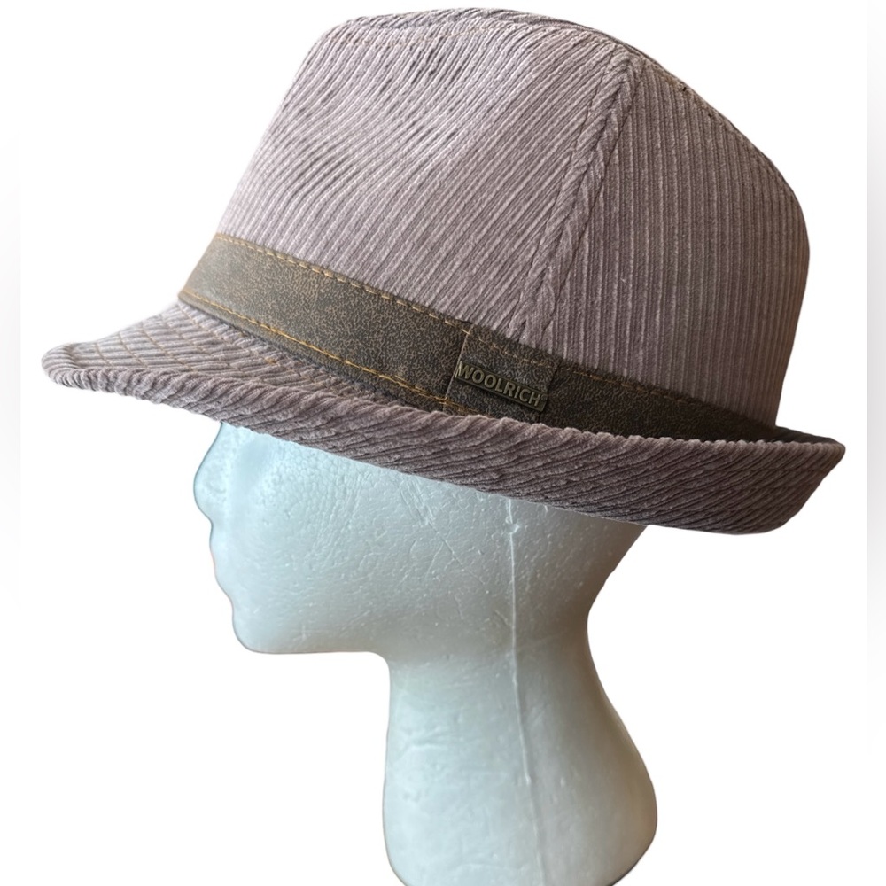 Woolrich Outback‎ Trekking Gentleman's Fedora Brown/Purple Hat Size Large